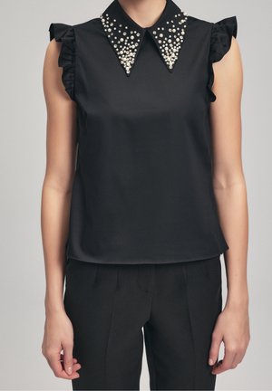 Bluse - black
