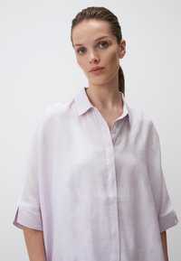 Jimmy Key LOOSE FIT THREE QUARTER SLEEVED SLIT - Camicia - lilac