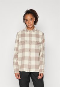 Fjällräven ÖVIK HEAVY SHIRT - Camicia - fog/chalk white
