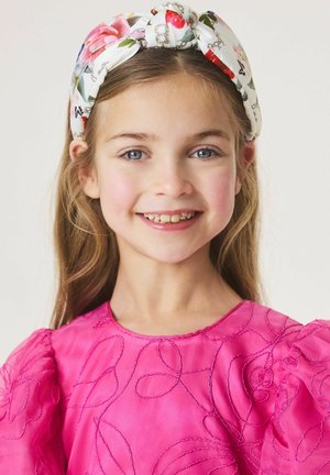 Baker by Ted Baker, WHITE FLORAL KNOTTED HEADBAND - Haar-Styling-Accessoires - white