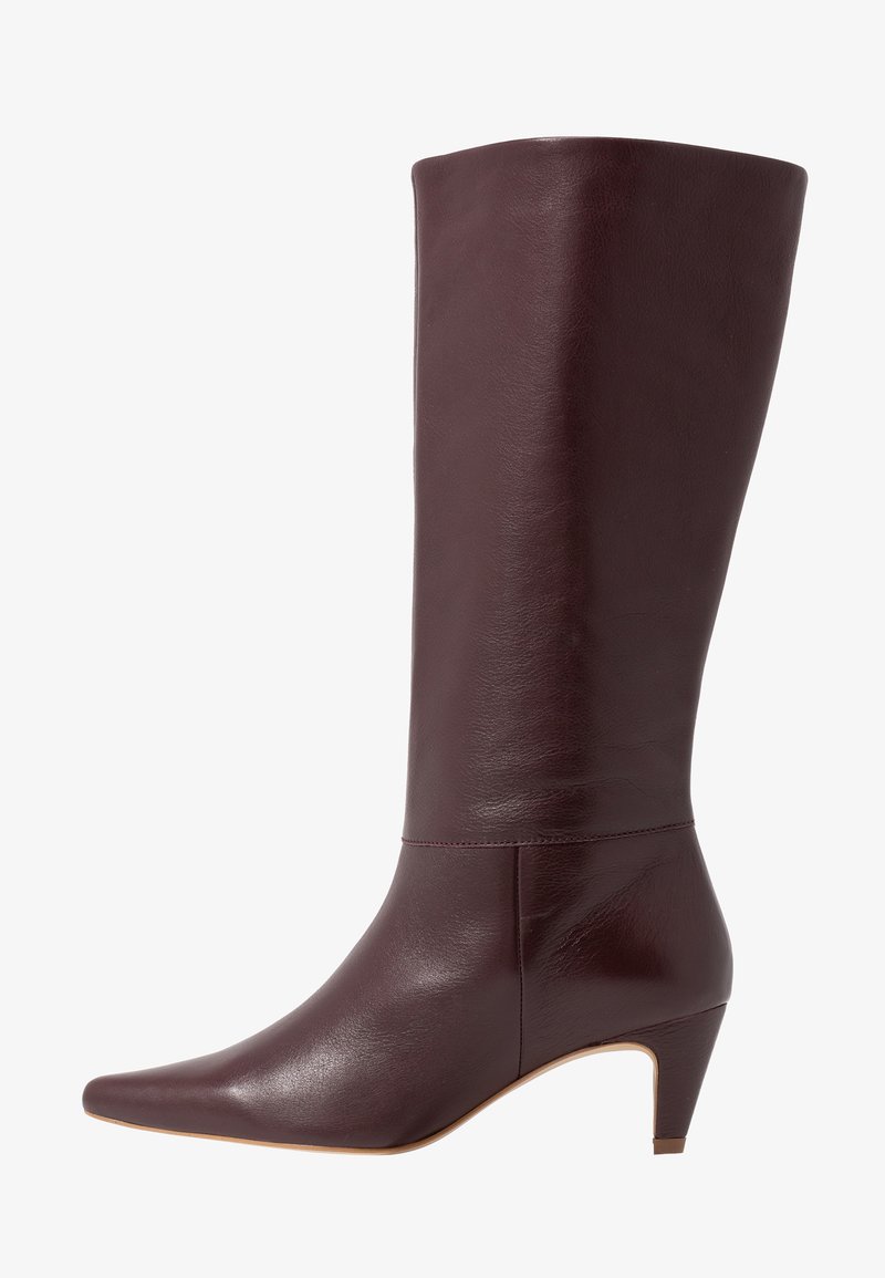 Mint Berry Stivali Alti Bordeaux Zalando It