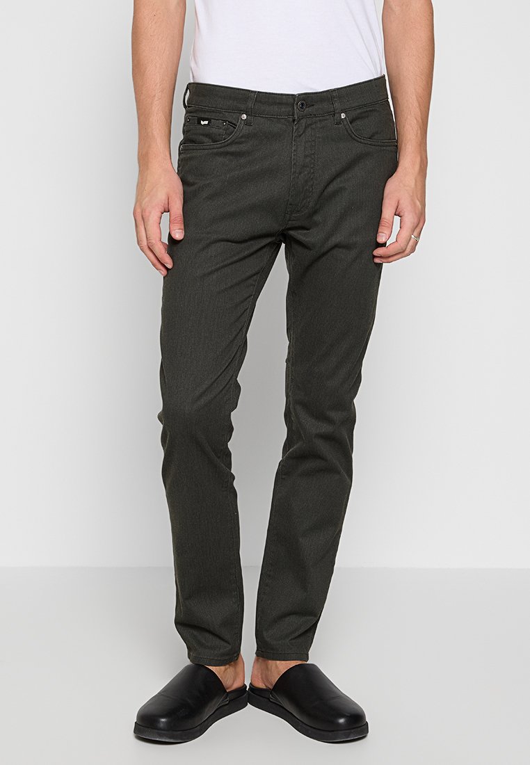 GAS Slim fit jeans donkergrijs