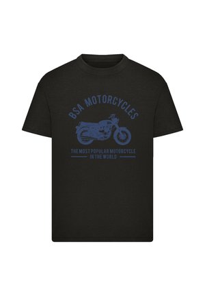 BSA MOTORCYCLES MOST POPULAR IN THE WORLD - Print T-shirt - schwarz