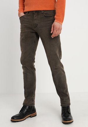 Jeans Tapered Fit - brown