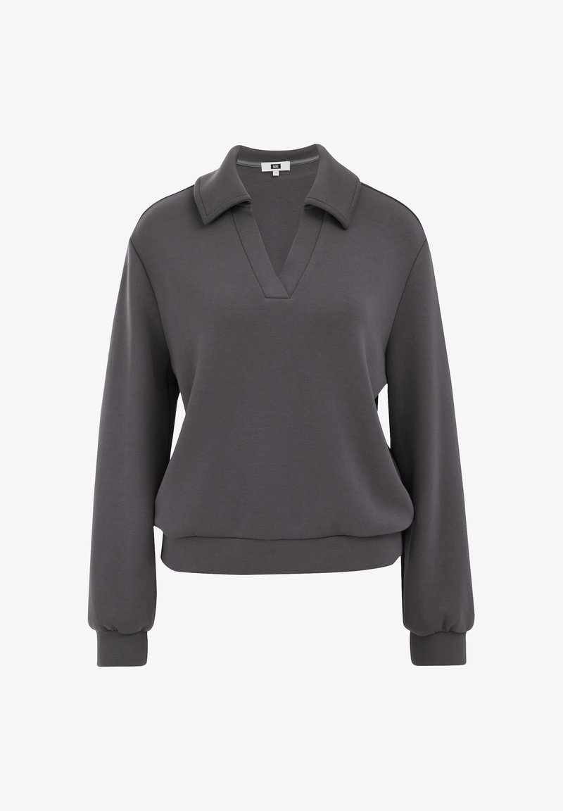 WE Fashion Sweatshirt dark grey/dunkelgrau - Main Image
