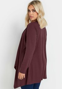 Yours Clothing WATERFALL - Kofta - red