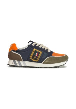 AERONAUTICA MILITARE - Sneakers basse - blu arancio verde