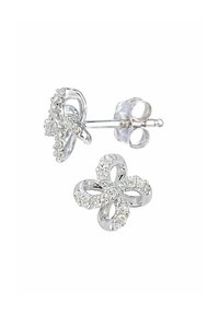 DIAMANT L'ÉTERNEL STUD FLOWER DESIGN  - Naušnice - white gold