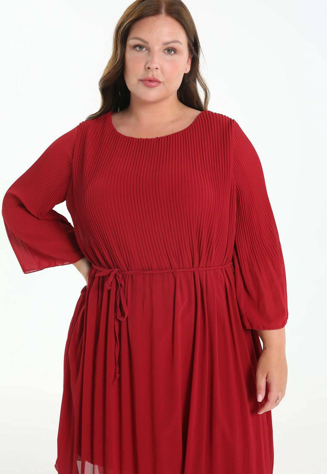 Paprika PAGODE - Jurk - bordeaux/rood - Zalando.nl
