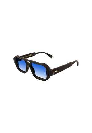 MORETON - Sonnenbrille - black light sky blue gradient
