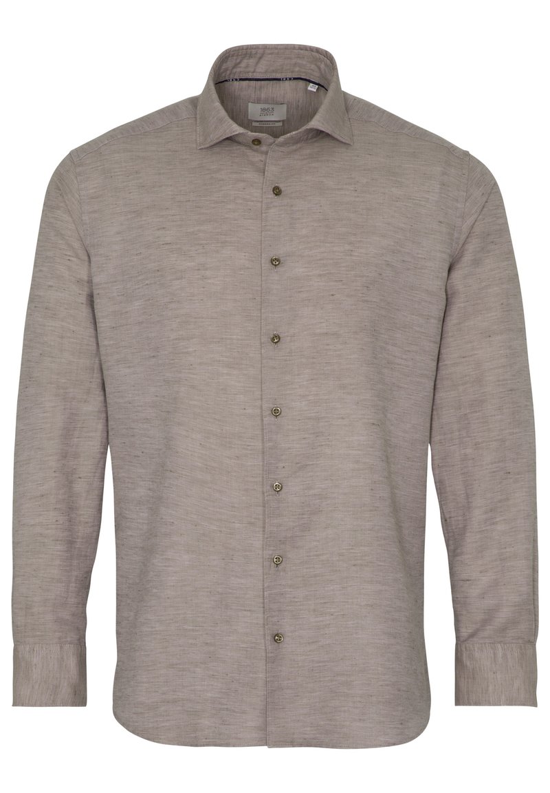 Herren Freizeithemden | Eterna MODERN FIT Hemd taupe/stein - SJ10134 Herren Freizeithemden | Eterna MODERN FIT Hemd taupe/stein - SJ10134