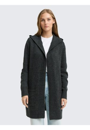 HOOD - Vest - shale grey melange