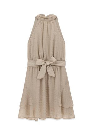 Guess, FIT-AND-FLARE MINI DRESS - Robe de soirée - beige