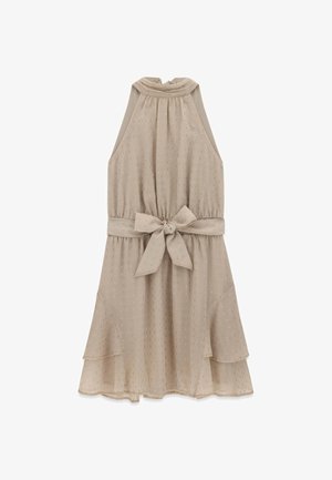 Guess, FIT-AND-FLARE MINI DRESS - Robe de soirée - beige