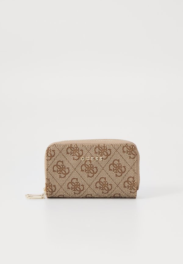 DOUBLE ZIP MINI WALLET - Wallet - latte