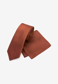 Next SET - Einstecktuch - rust brown