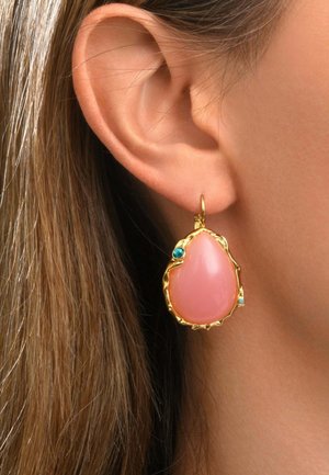 Satellite Paris, OCEANE - Boucles d'oreilles - rose pâle