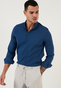 Buratti SLIM FIT - Camisa - indigo