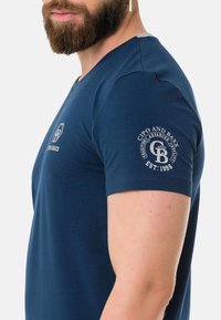 Cipo & Baxx T-Shirt print - navyblue