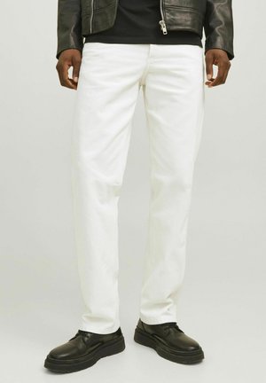 Jack & Jones IEDDIE WORKER - Loose Jeans - ecru