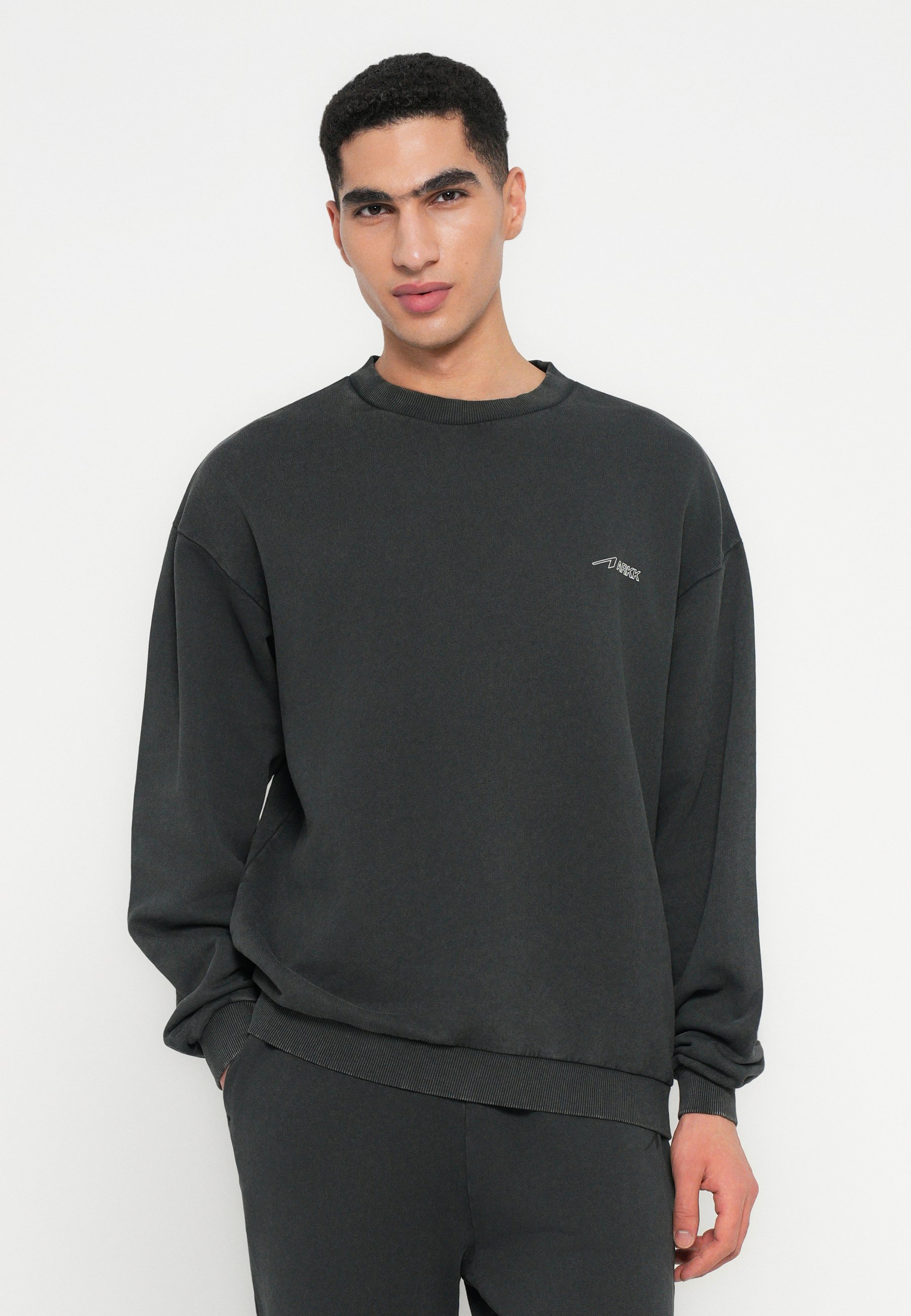 ecko unltd. BASE CREWNECK - Sweatshirt - charcoal/dunkelgrau