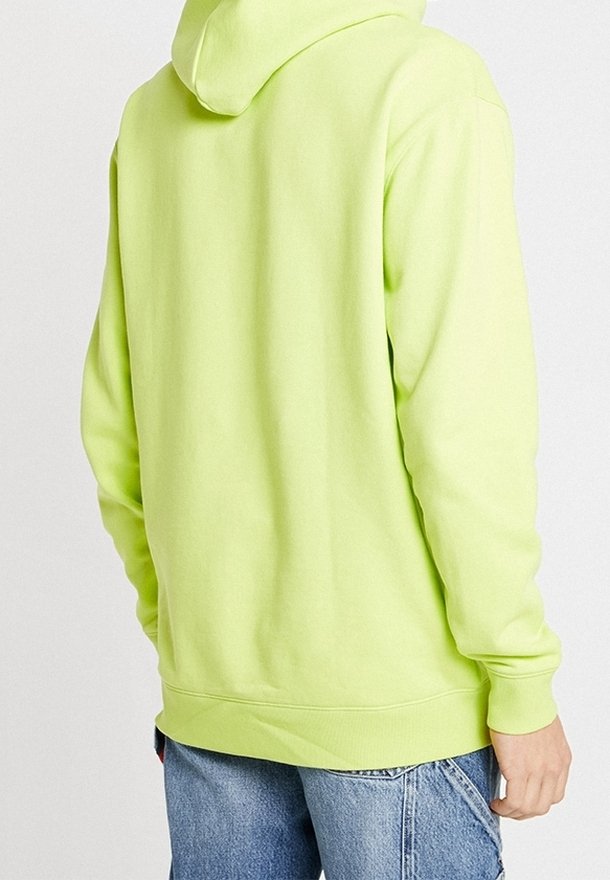 Tommy Jeans Felpa con cappuccio neon green/verde fluo (Second