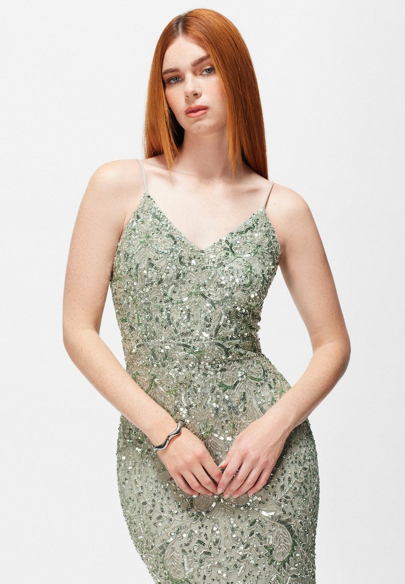 BEAUUT EMBELLISHED SEQUINS - Occasion wear - sage green/green - Zalando.ie BEAUUT EMBELLISHED SEQUINS - Occasion wear - sage green/green - Zalando.ie