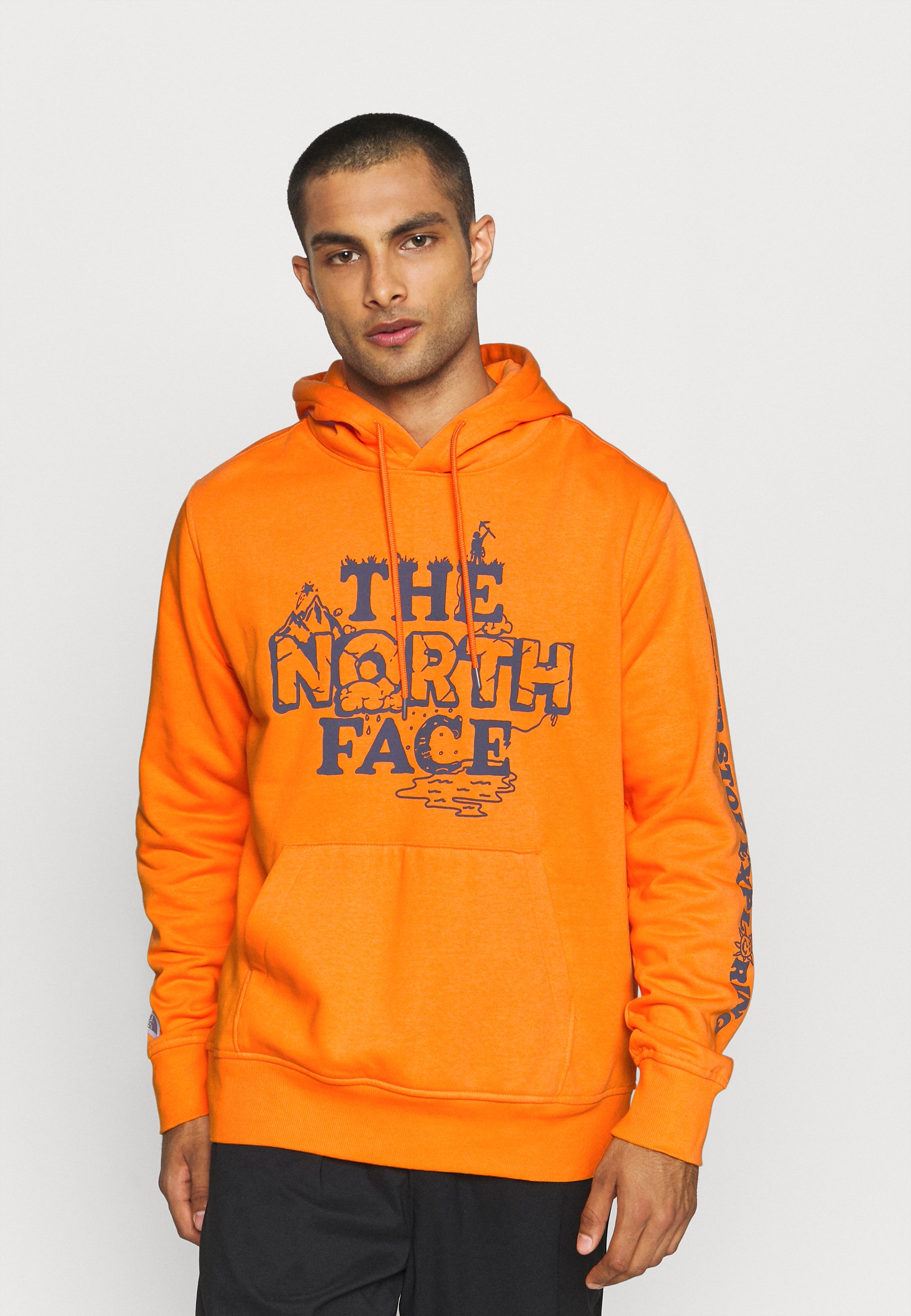 the north face men's bottle source pullover hoodie