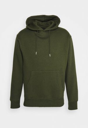 JJESOFT HOOD - Felpa con cappuccio - forest night