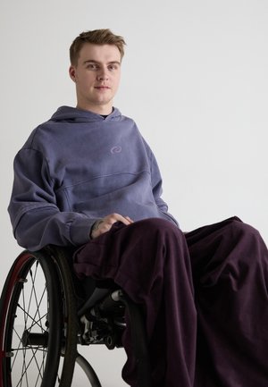 UNISEX - Pantaloni cargo - dark purple