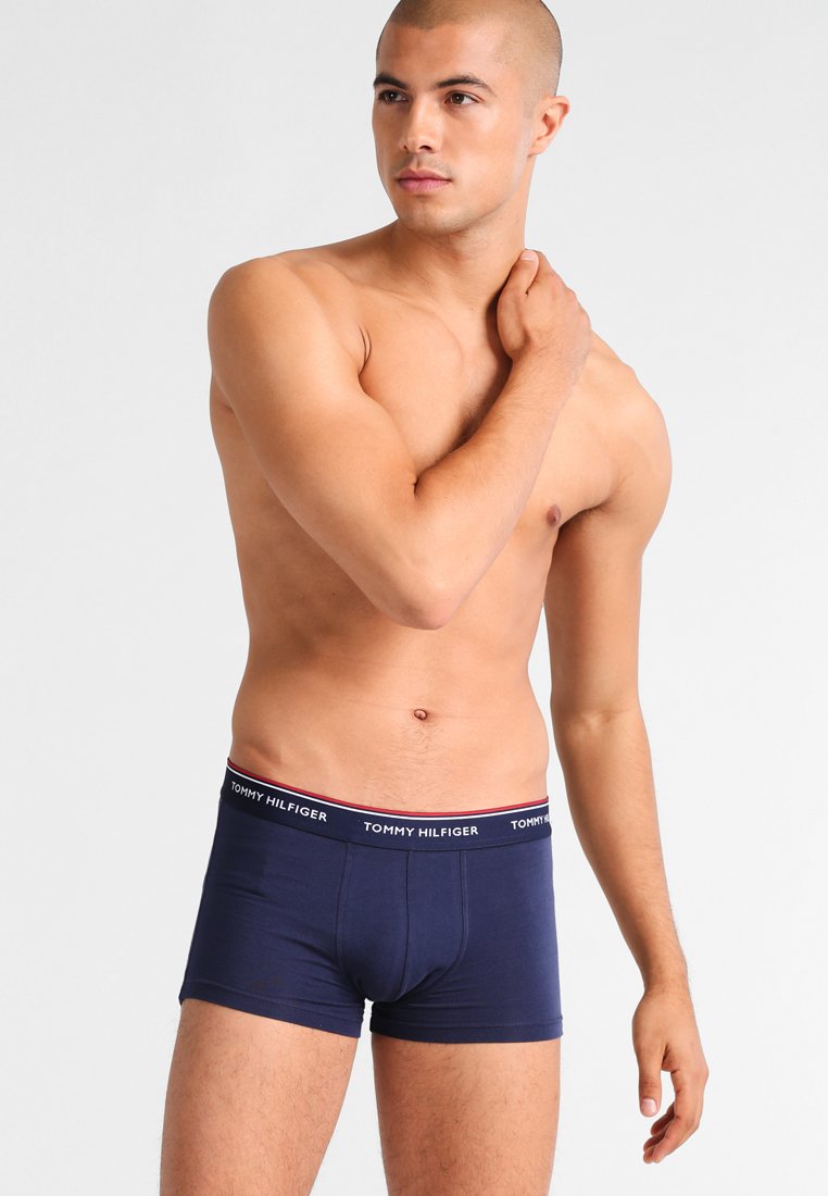 Tommy Hilfiger - PREMIUM ESSENTIAL LOW RISE HIP TRUNK 3 PACK - Trunks - peacoat, Enlarge