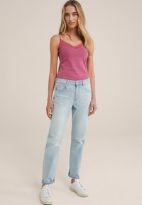 WE Fashion SINGLET - Viršus - pink