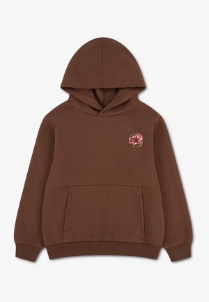 Converse, HOODIE - Суитшърт с качулка - heavy duty brown