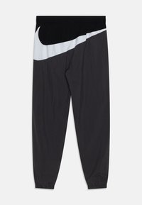 Nike Sportswear AMPLIFY UNISEX - Tracksuit bottoms - black/dark smoke grey/white