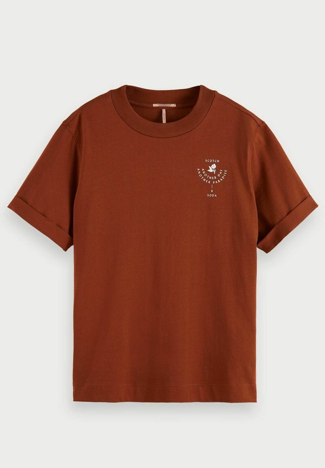 T-shirt print - sienna