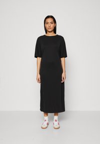 MSCH Copenhagen - LYNETTE 2/4 DRESS - Dzsörzéruha - black Miniatűr kép 1