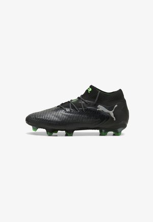 FUTURE 8 ULTIMATE - Football boots firm ground - black cool light gray fluo green