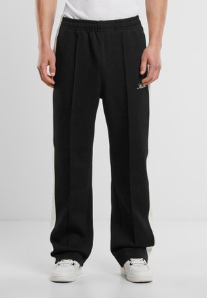 SIDESTRIPE - Træningsbukser - black offwhite