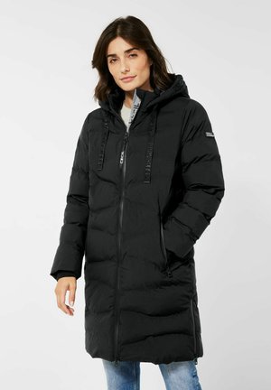 MIT KAPUZE - Winter coat - schwarz