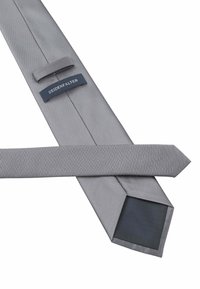 Seidenfalter UNI -  ÜBERGRÖSSE  - Krawatte - dunkelgrau