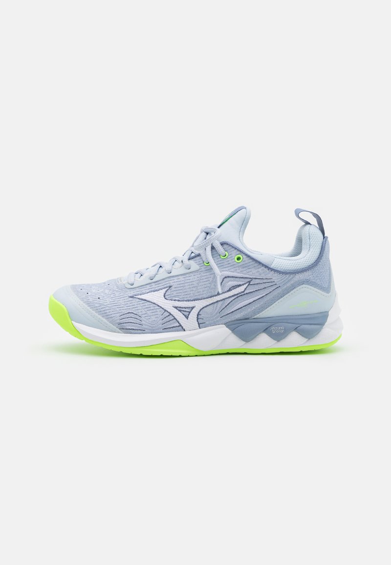 Mizuno WAVE LUMINOUS 2 Volleyball shoes heather/white/neo lime/blue