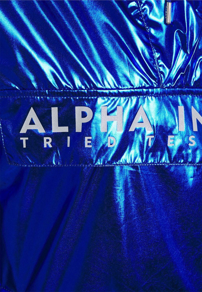 Alpha Industries Jacke Glossy Anorak Nasa Blue