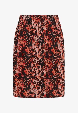 Kaffe Curve, KCISMA AMI - Jupe trapèze - grenadine leopard print