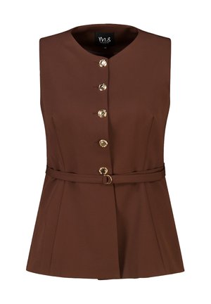 MS Mode, MS MODE WAISTCOAT NOT TRANSLATED - Bodywarmer - brown