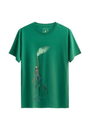 CALL - Print T-shirt - forest shade