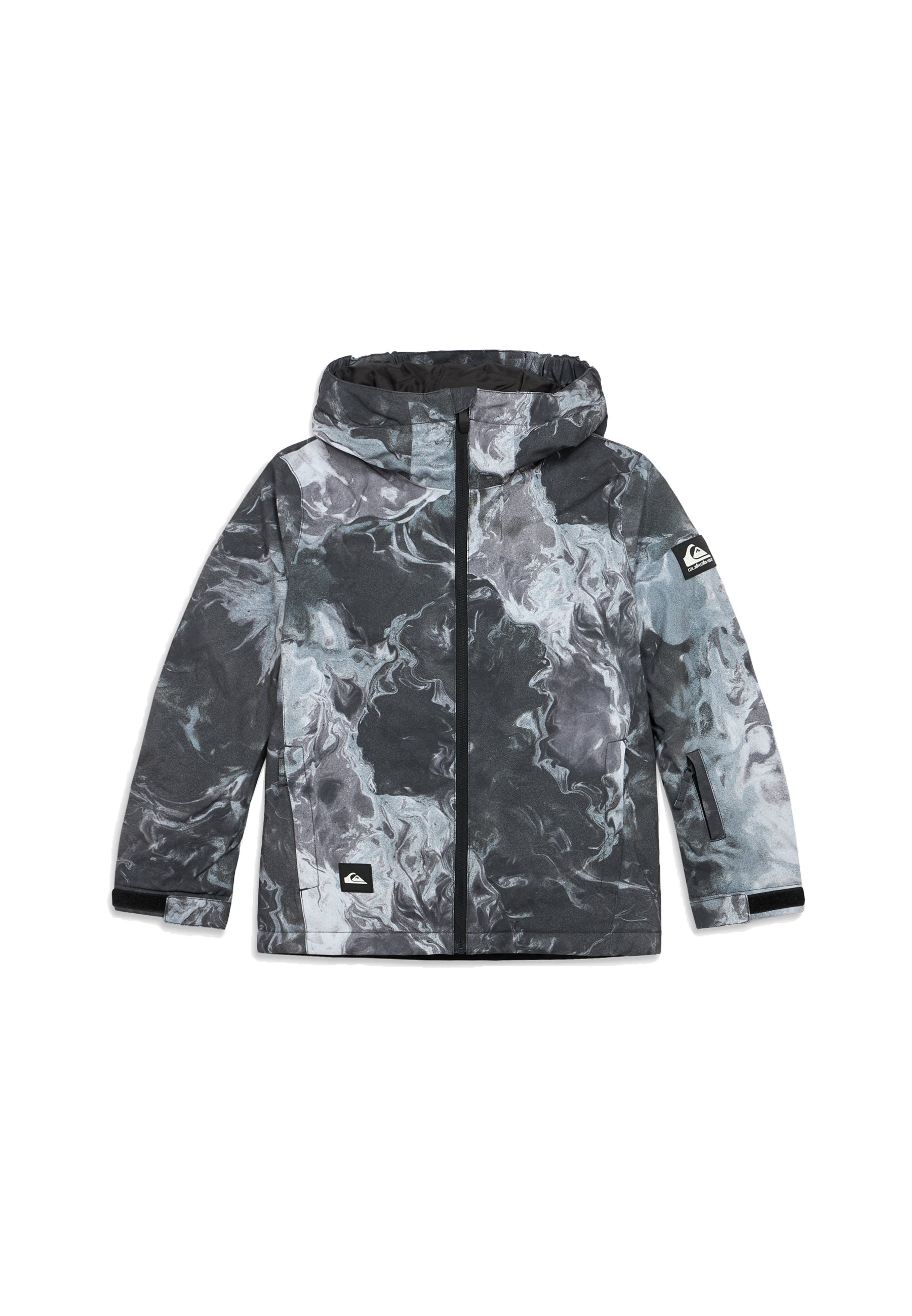 Quiksilver MISSION PRINTED YOUTH JK - Winter jacket - black/grey