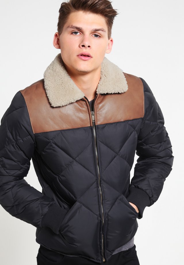 Gewatteerde jas - navy