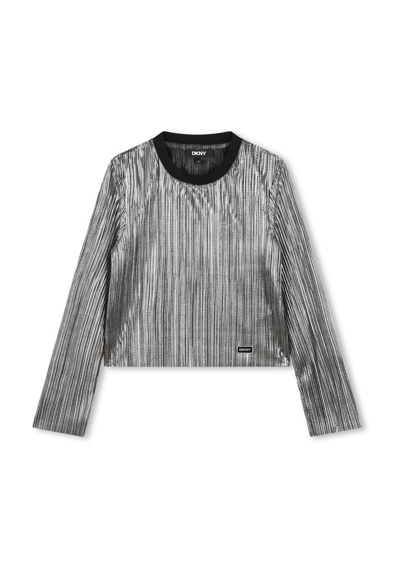 DKNY Longsleeve zilverkleurig