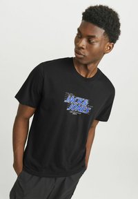 Jack & Jones T-shirts print - black