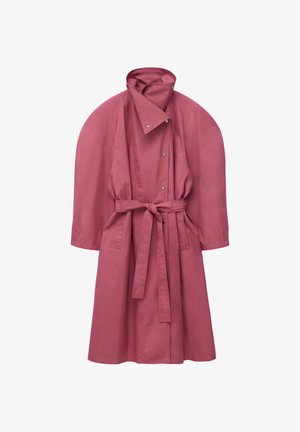 & OTHER STORIES, & OTHER STORIES BOLD-SHOULDER BELTED COAT - Manteau classique - pink